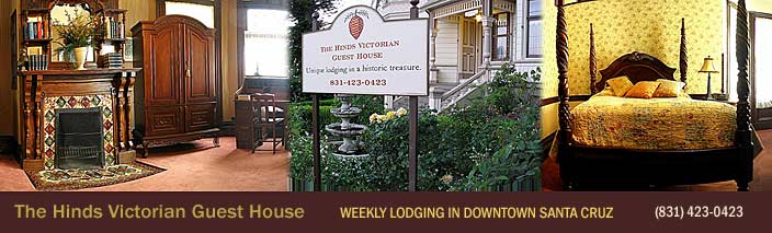 The Hinds Victorian Guest House in Santa Cruz, CA